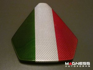 Lamborghini Huracan - Carbon Fiber Instrument Cover - LP 610-4 - Spyder - Italian Flag Design Lamborghini Huracan - Carbon Fiber Instrument Cover - LP 610-4 - Spyder - Italian Flag Design